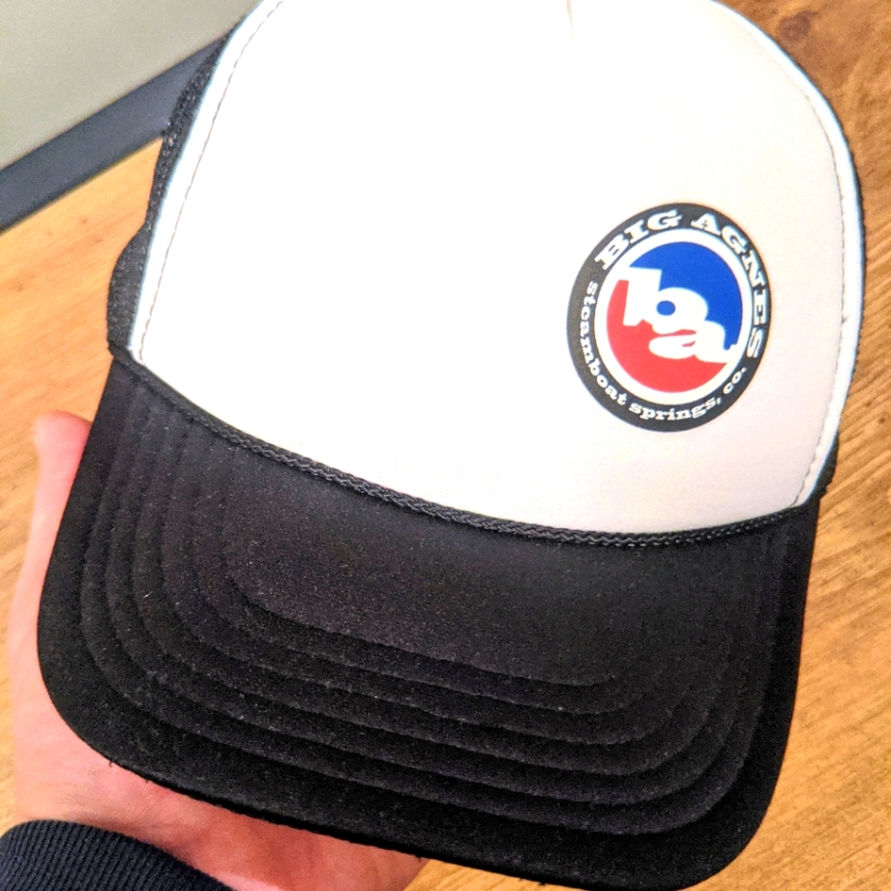 Big Angus logo hat - Trucker - Soft front Mesh back - Snapback - New